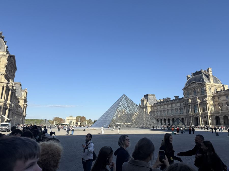Photo from Day 3, Louvre, Place des Vosges, Notre-Dame