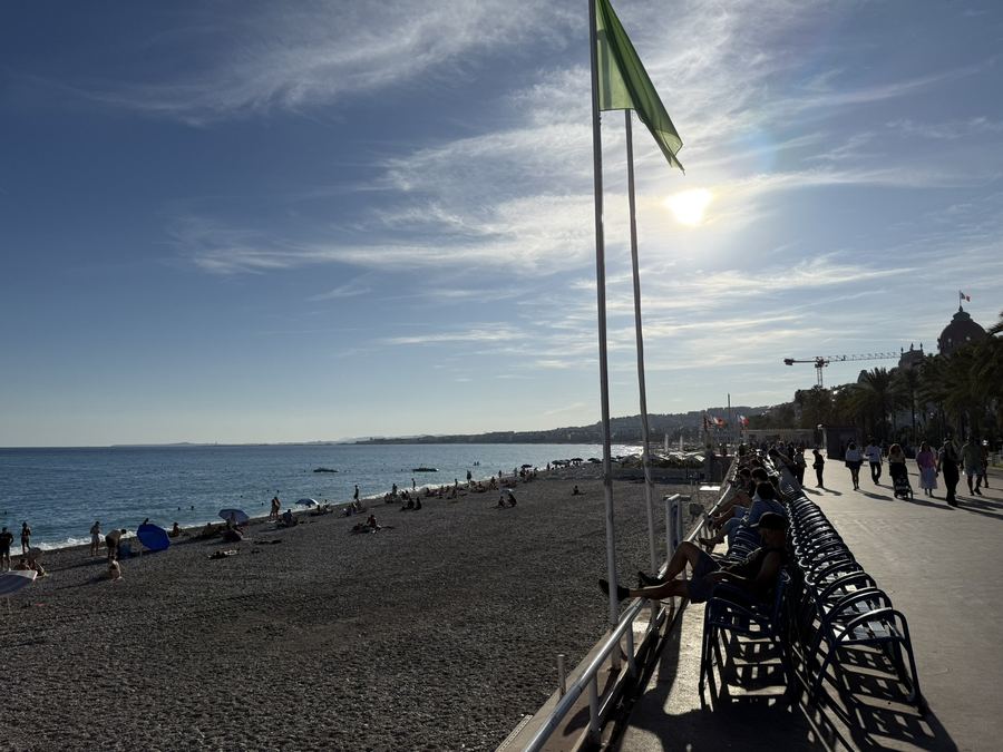 Photo from Day 4, The train south, Old Nice, the castle steps
