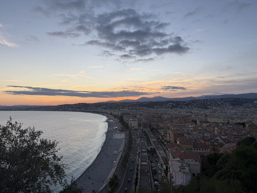 Photo from Day 4, The train south, Old Nice, the castle steps